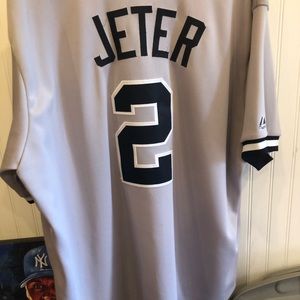 Jeter jersey size xxl.  Like new